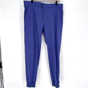 Greyson Montauk Performance Stretch Jogger Pants Mens 36 x 30 Blue Golf